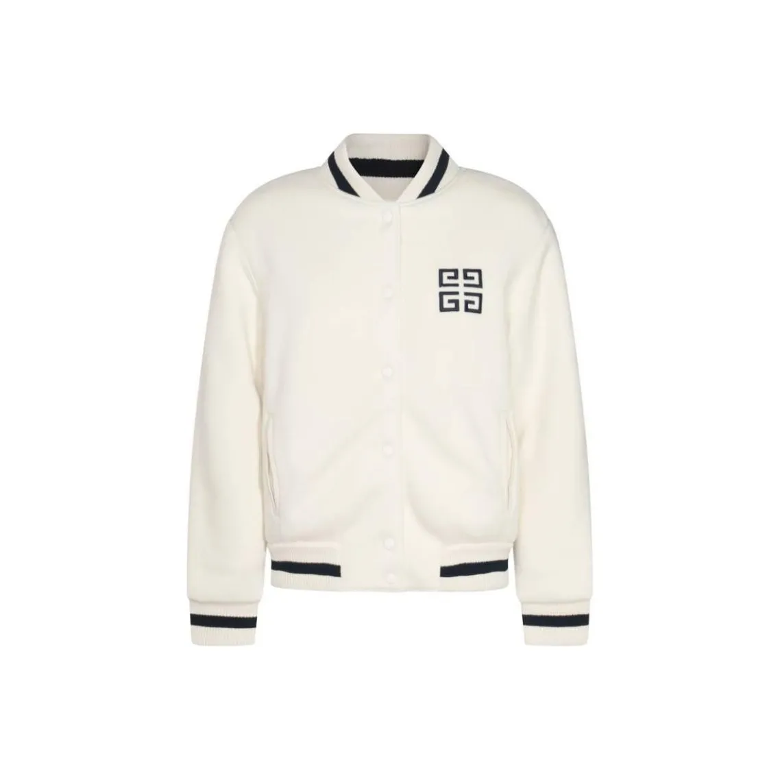 Givenchy Easy Fit Varsity Jacket 'White'