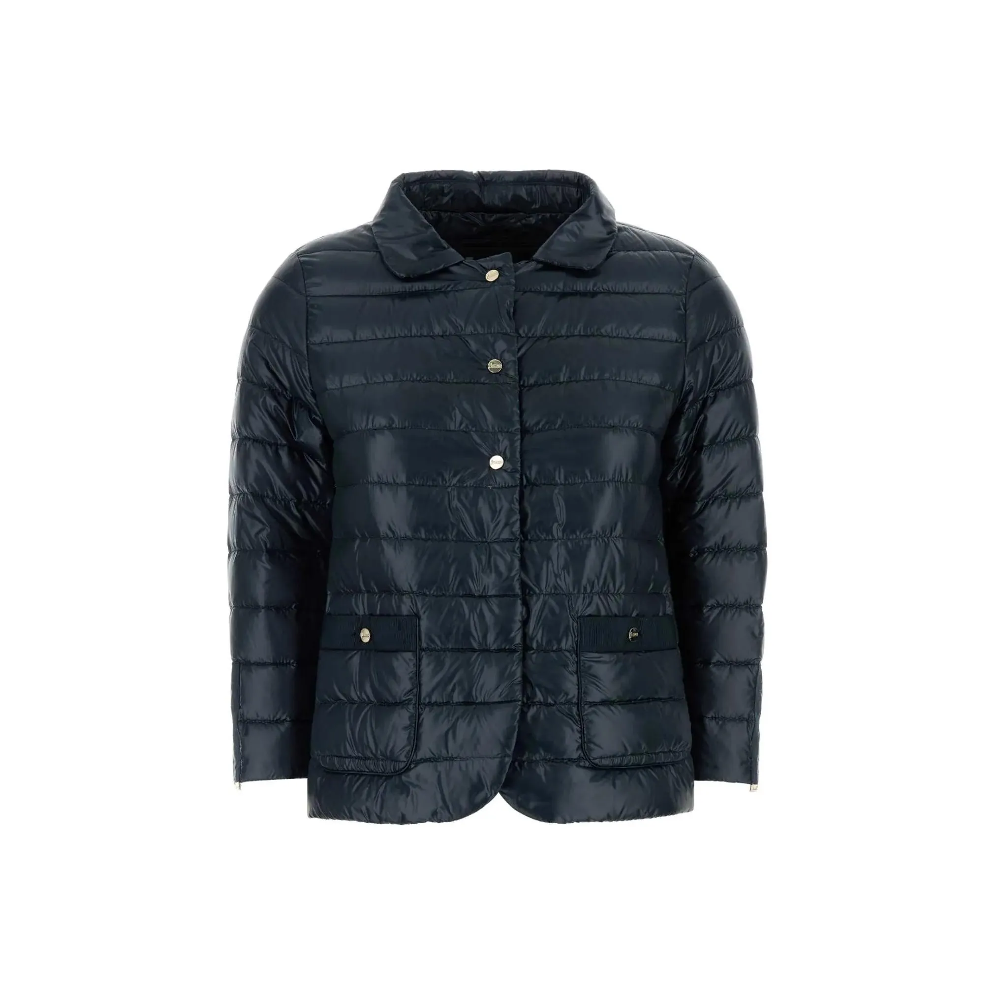 HERNO Long Sleeved Quilted Down Jacket