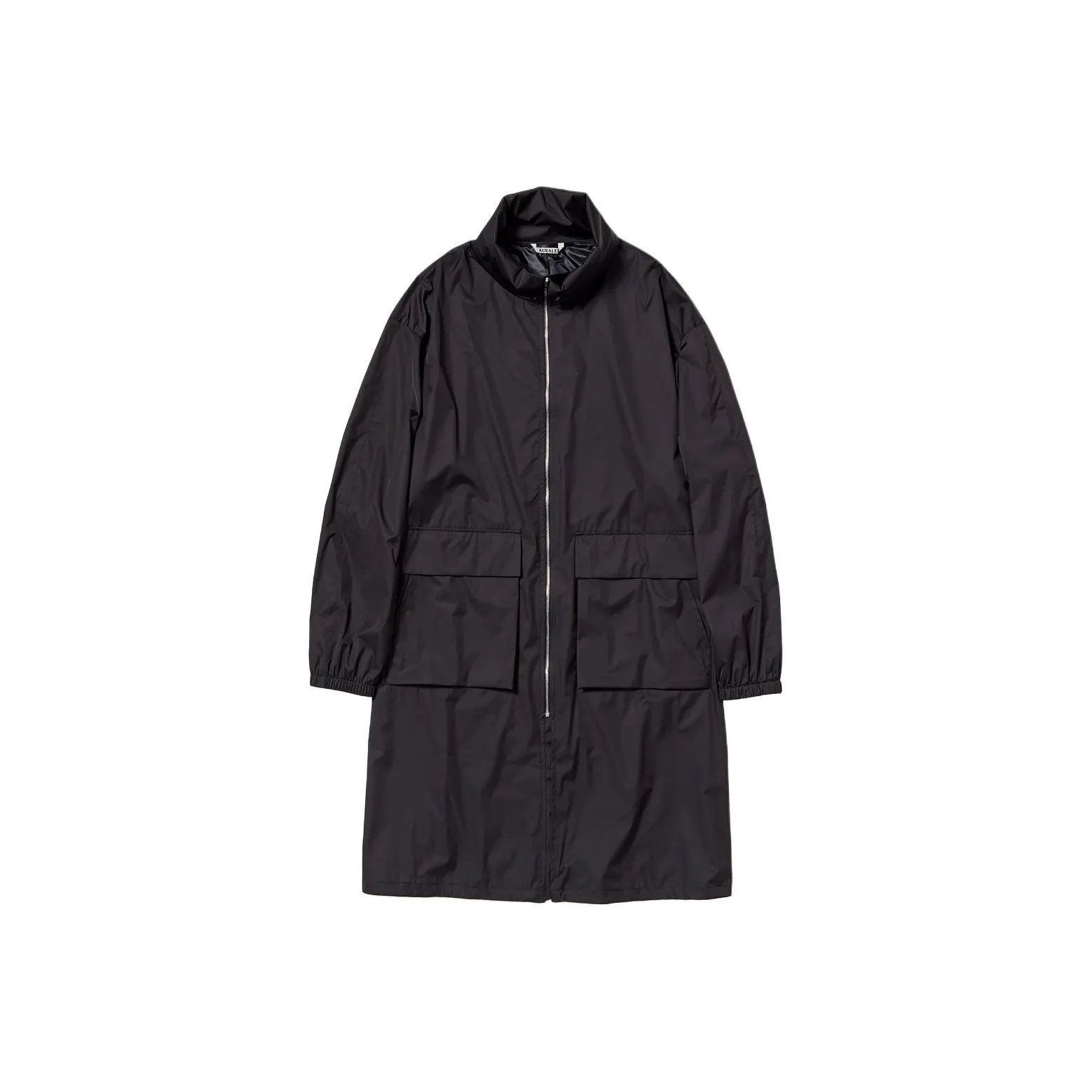 Auralee Zip up Hooded Raincoat