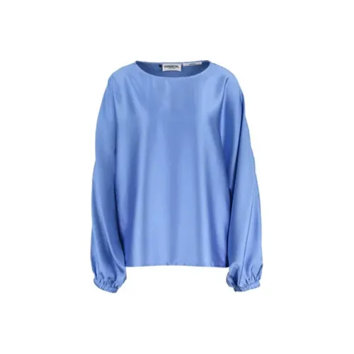 Essentiel Antwerp Синие Женские Рубашки