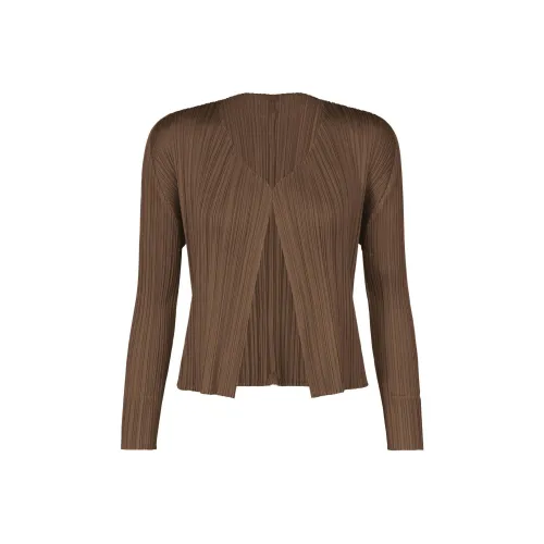PLEATS PLEASE ISSEY MIYAKE Умбра Женские Трикотаж