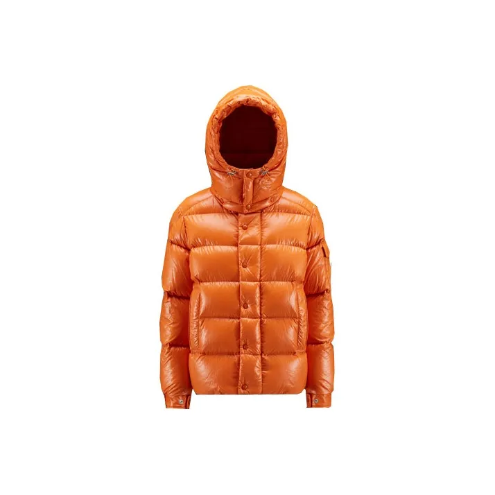 Moncler Maya Series Down Jackets Women's Campfire Orange