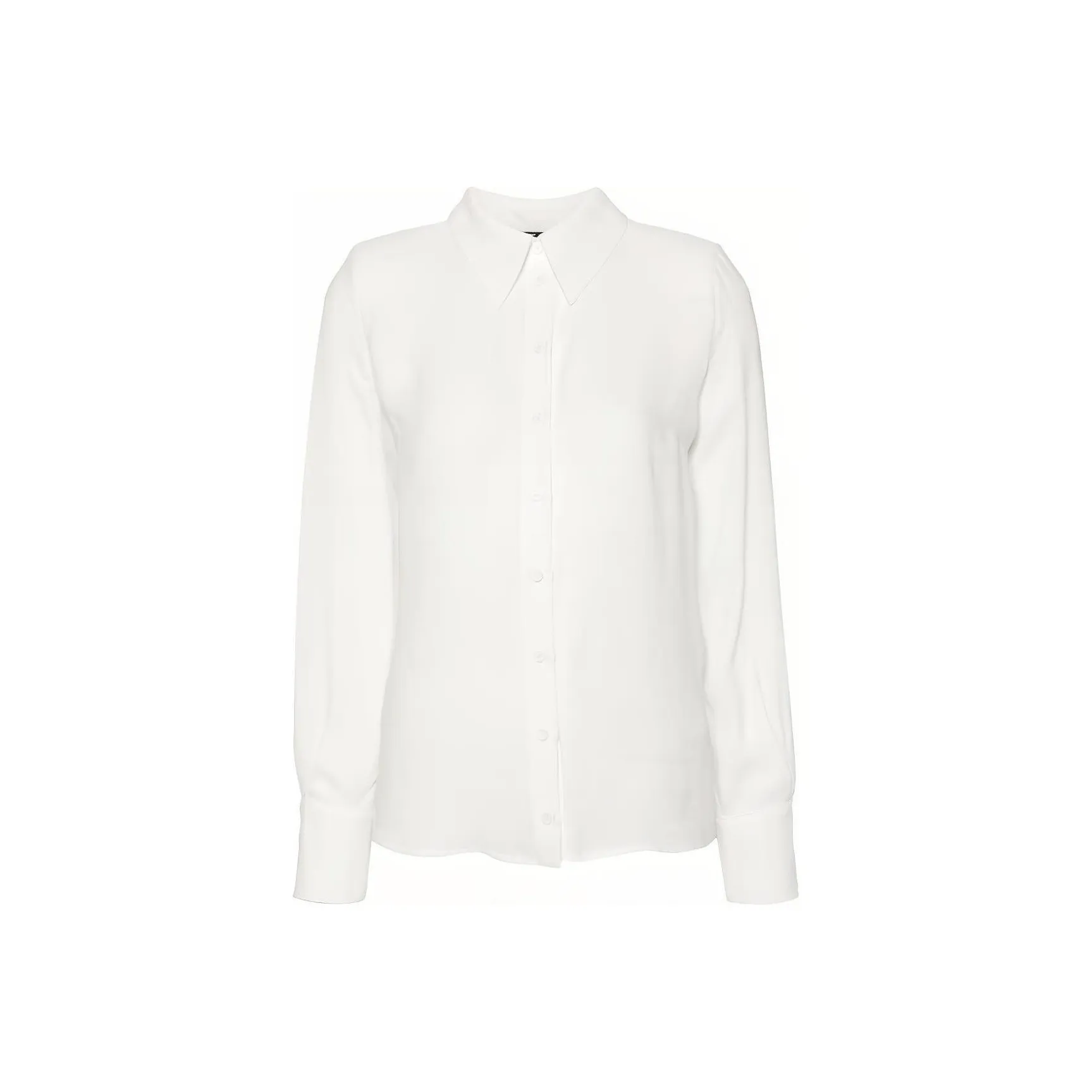 Elisabetta Franchi Logo Printed Long Sleeved Blouse