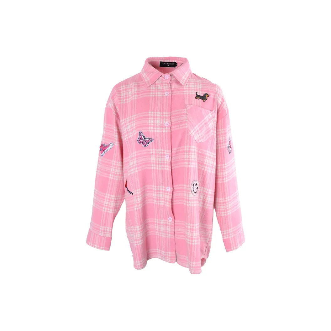 CLOUD SEASON Рубашка Женская Розовая