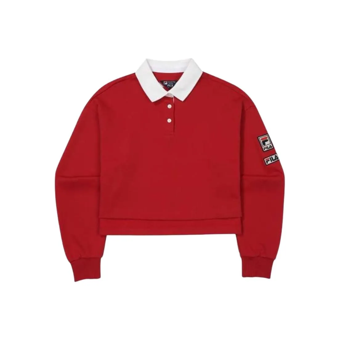 FILA Polo Shirts Women's Red