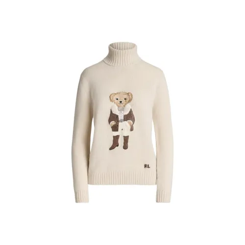 Ralph Lauren Collection Бежевые Женские Кашемировые Свитеры