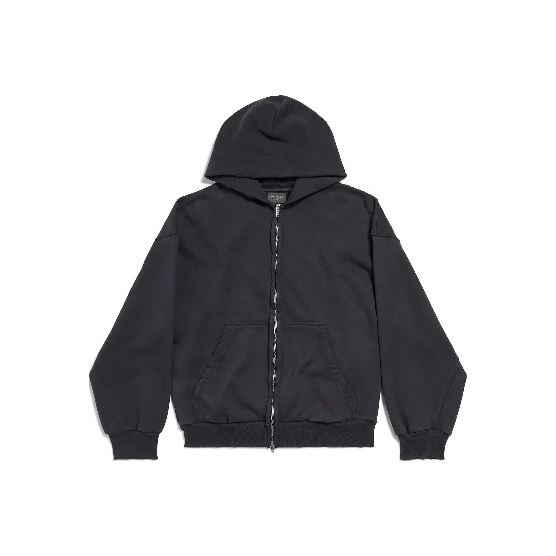 Balenciaga Painted Zip up Hoodie