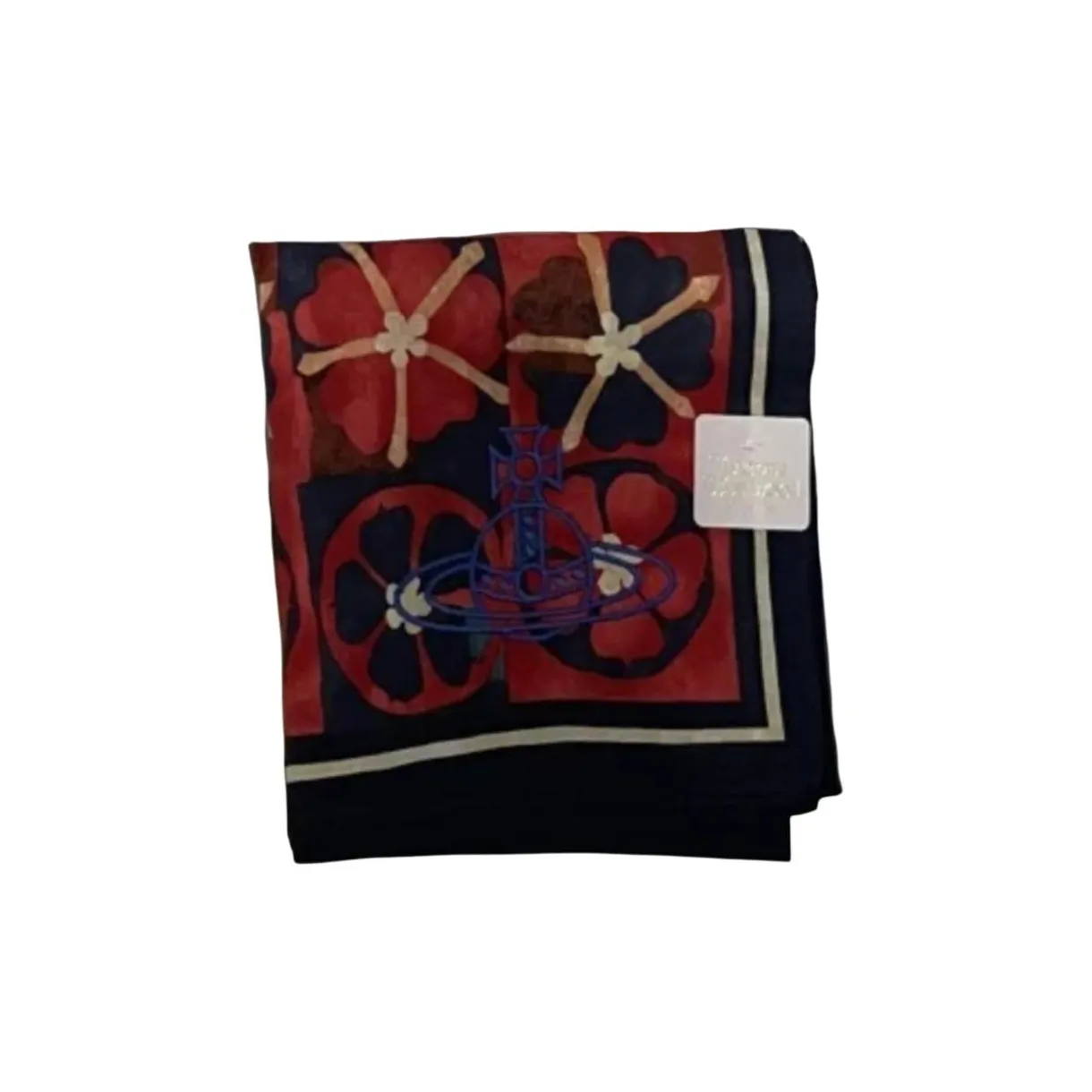 Vivienne Westwood Шелковые шарфы Унисекс Красный