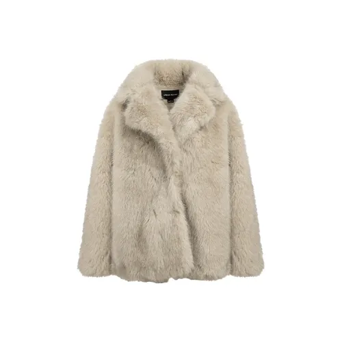URBAN REVIVO Нюдовый абрикосовый Женские Куртки