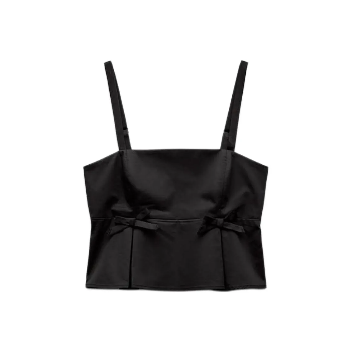 ZARA Черные Женские Камисоли