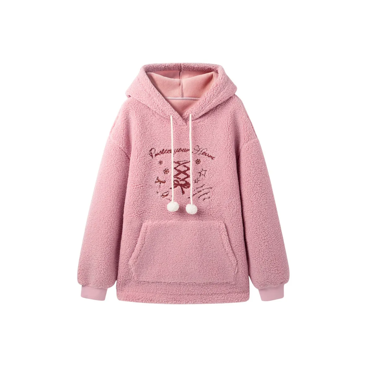 LEDIN Толстовка Женская Конфетно-Розовая