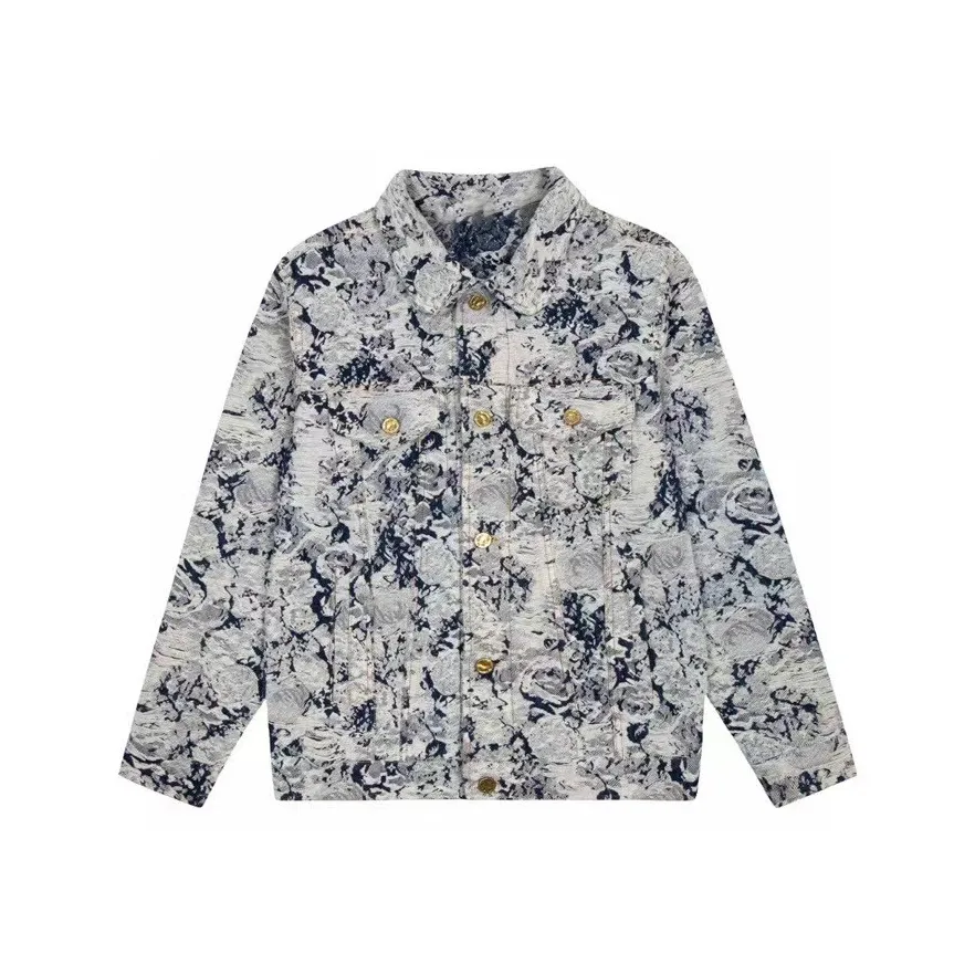 PLAY BUSH Jackets & Coats Women's Blue Floral Color