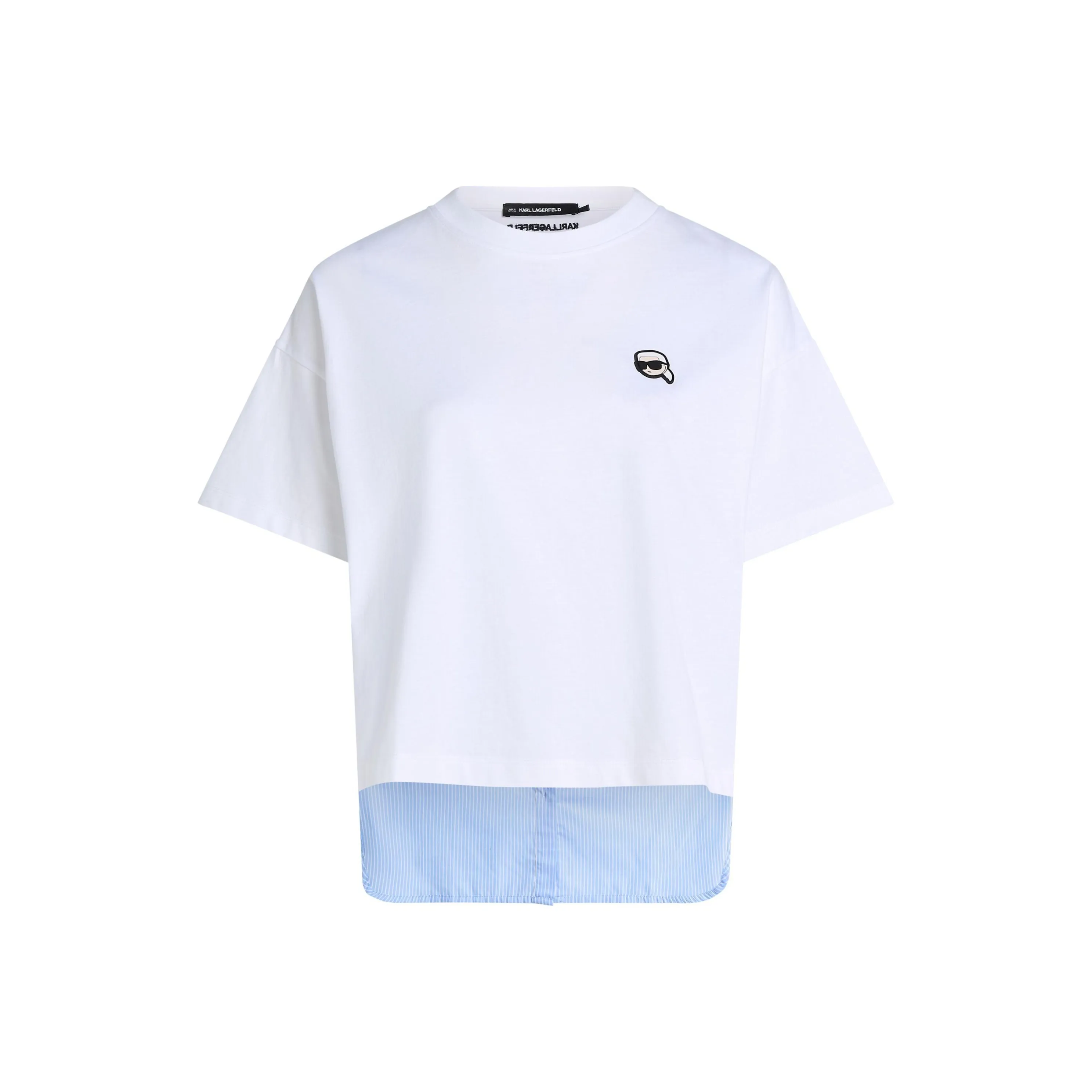 Karl Lagerfeld Ikon Panelled T shirt
