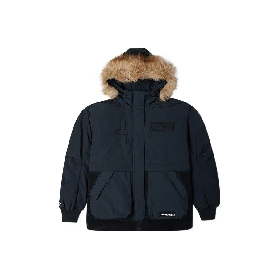Конверс Down Jacket Женские Черный