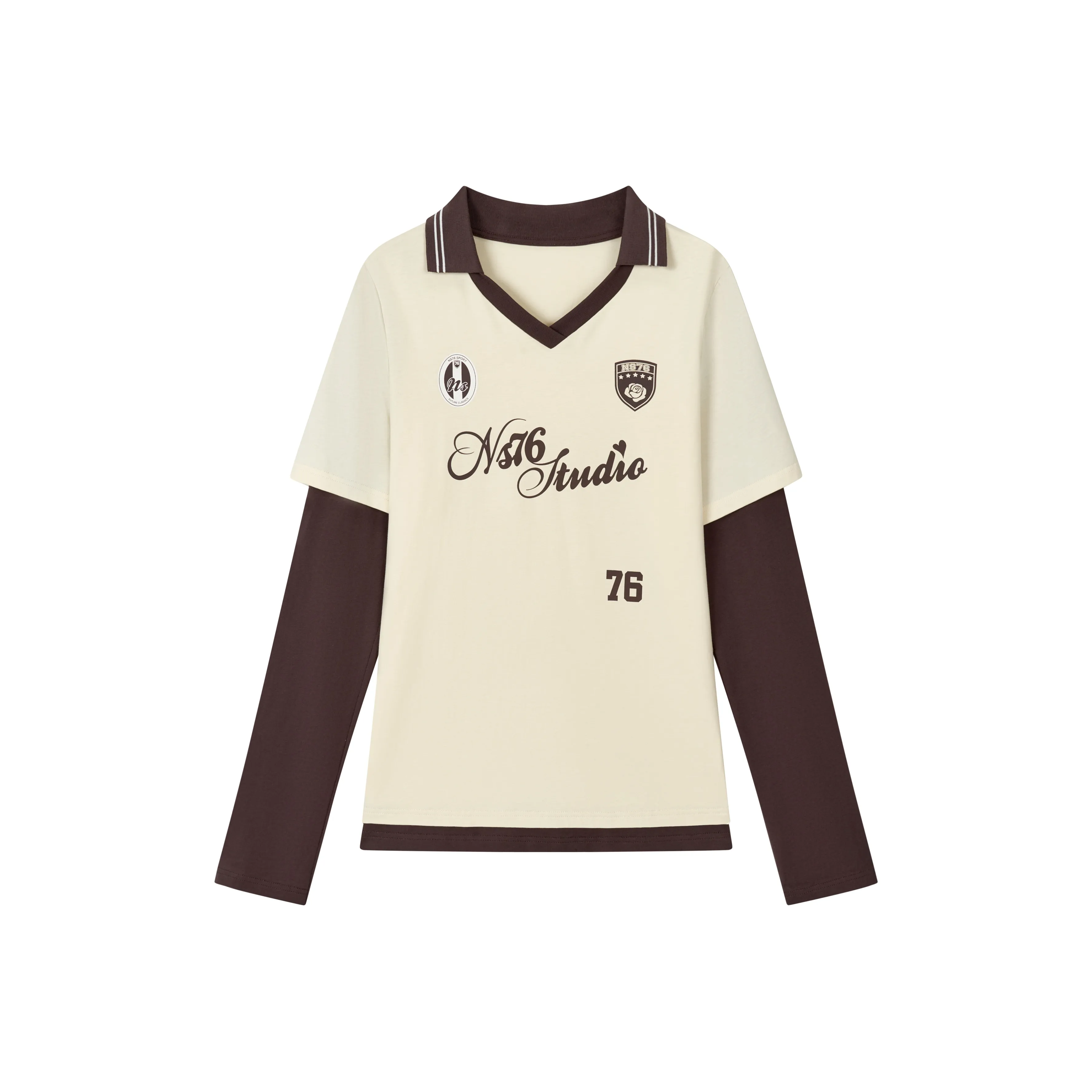 NS76 Polo Shirts Women's Cream