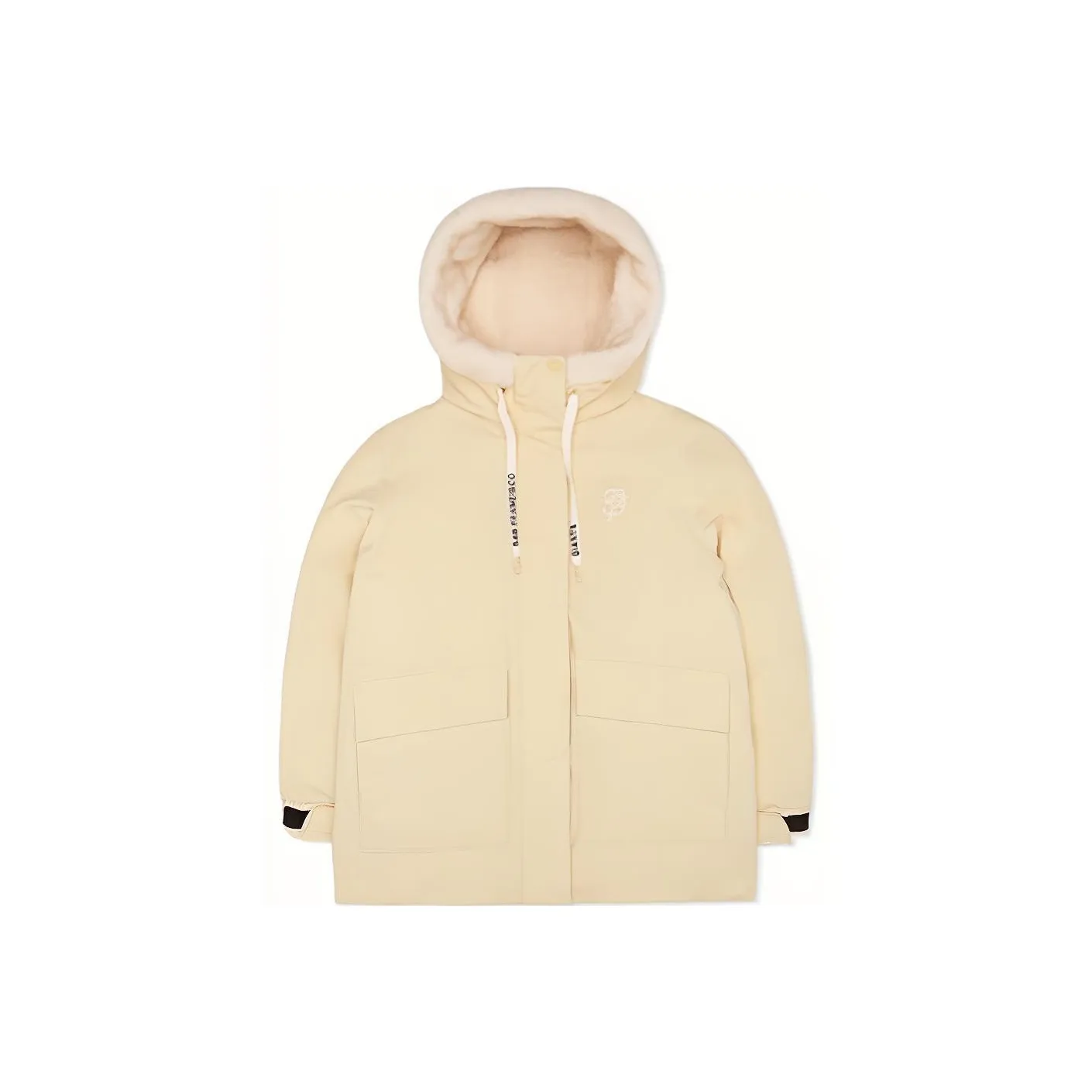 MLB Down Jacket Cropped Women's Light Yellow