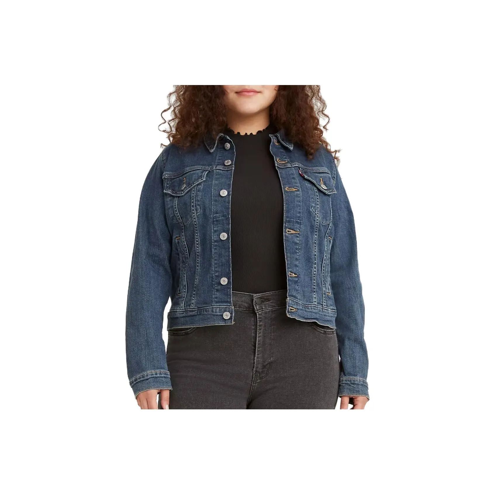 Levis Серый черный Женские Куртки