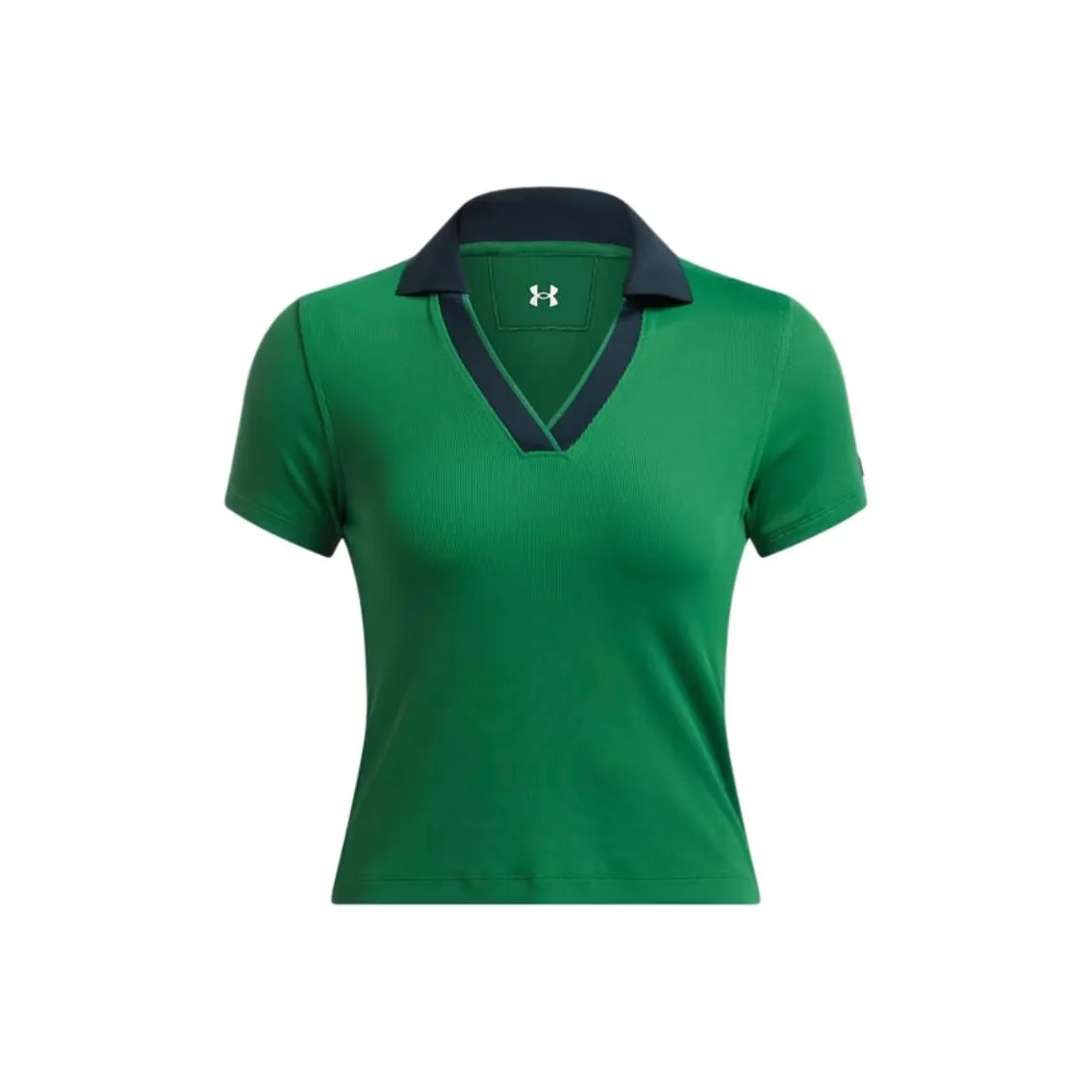 Under Armour FW24 Поло Женское Лесной Зеленый