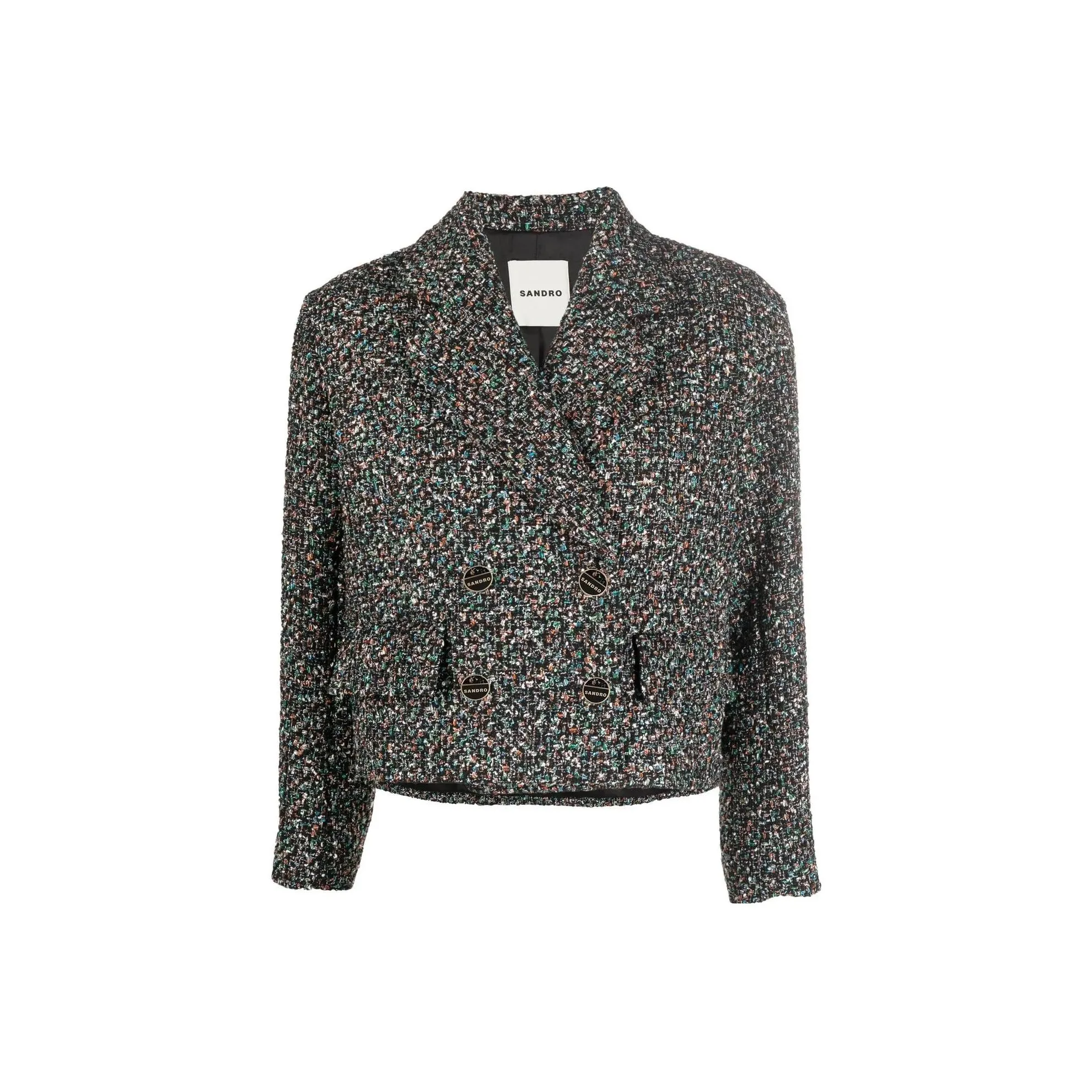 Sandro Черные Женские Куртки