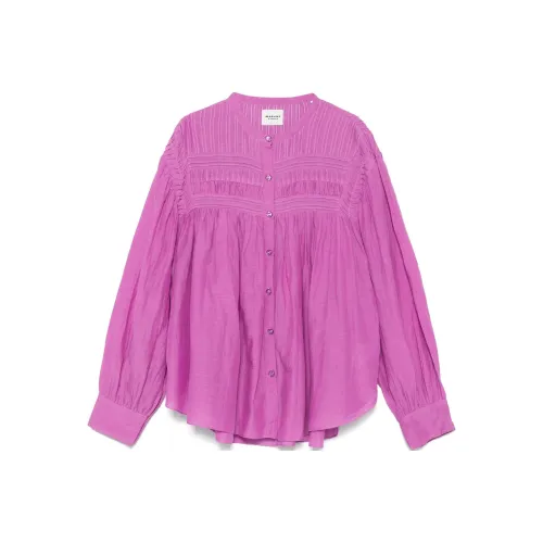 ISABEL MARANT ETOILE Фиолетовые Женские Рубашки