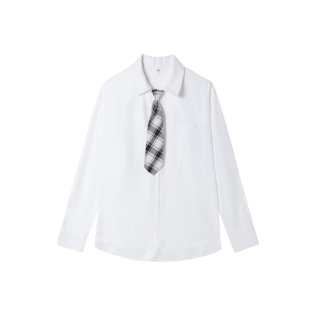 SLEEP AT 11 Рубашка Женская Белая