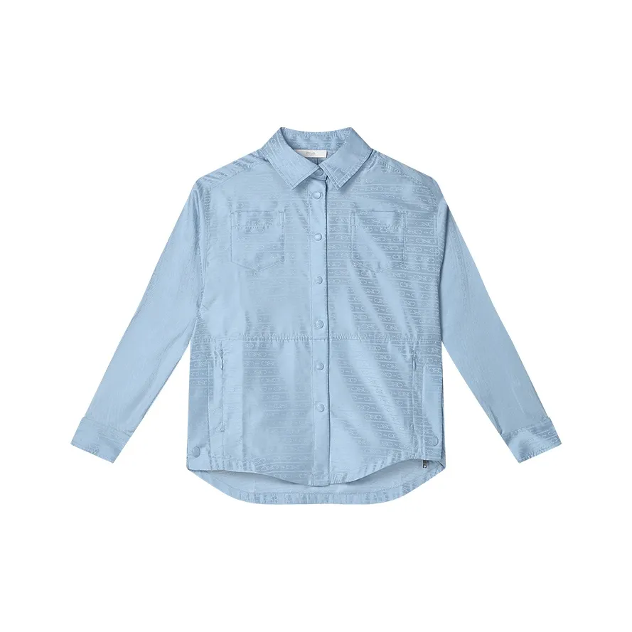 FILA SS24 Рубашка Женские Beyond Shore Синий