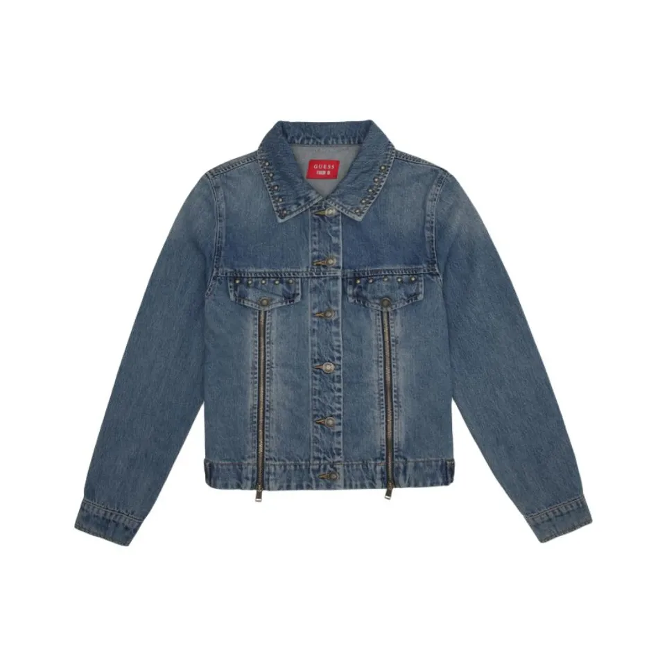 GUESS Куртки и Пальто Женские Синие