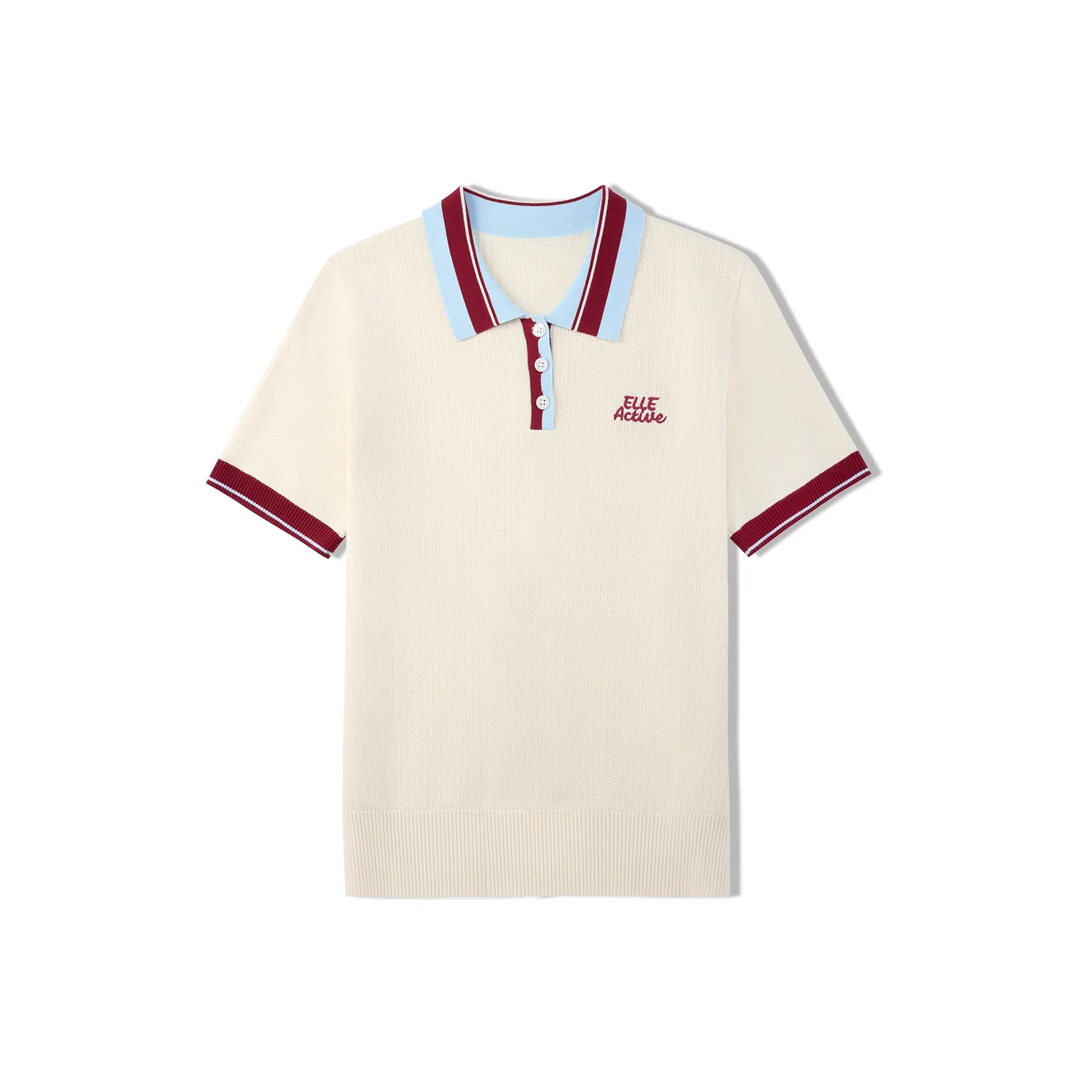 ELLE Active Поло Женское Абрикосовое