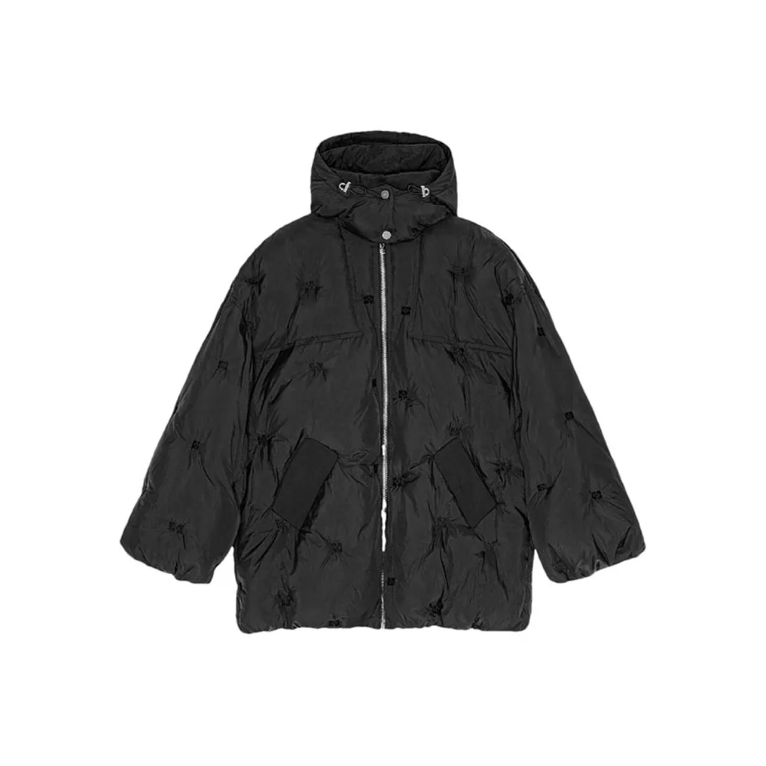 GANNI FW24 Пуховик Женские Черный