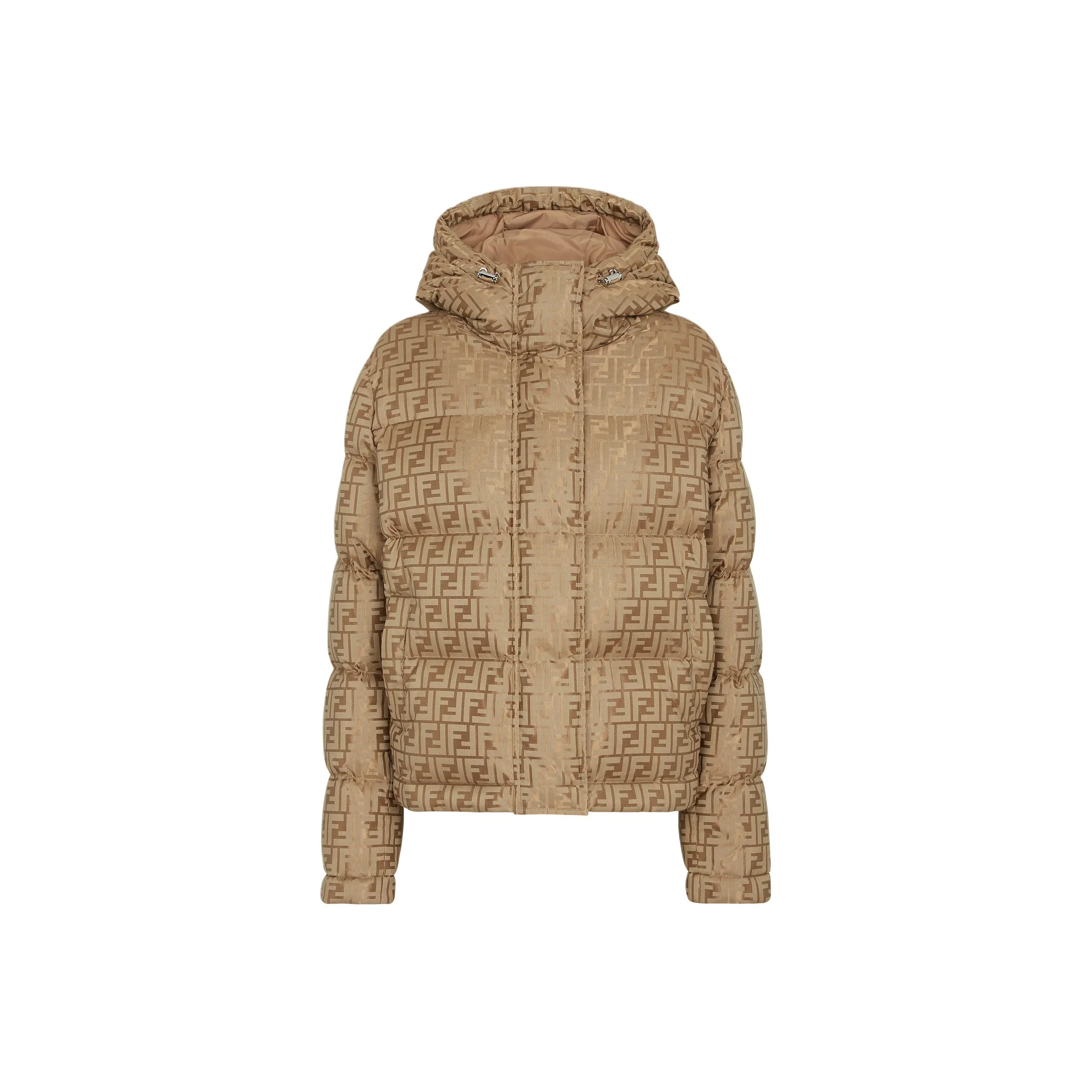 FENDI Logo Detailed Padded Jacket