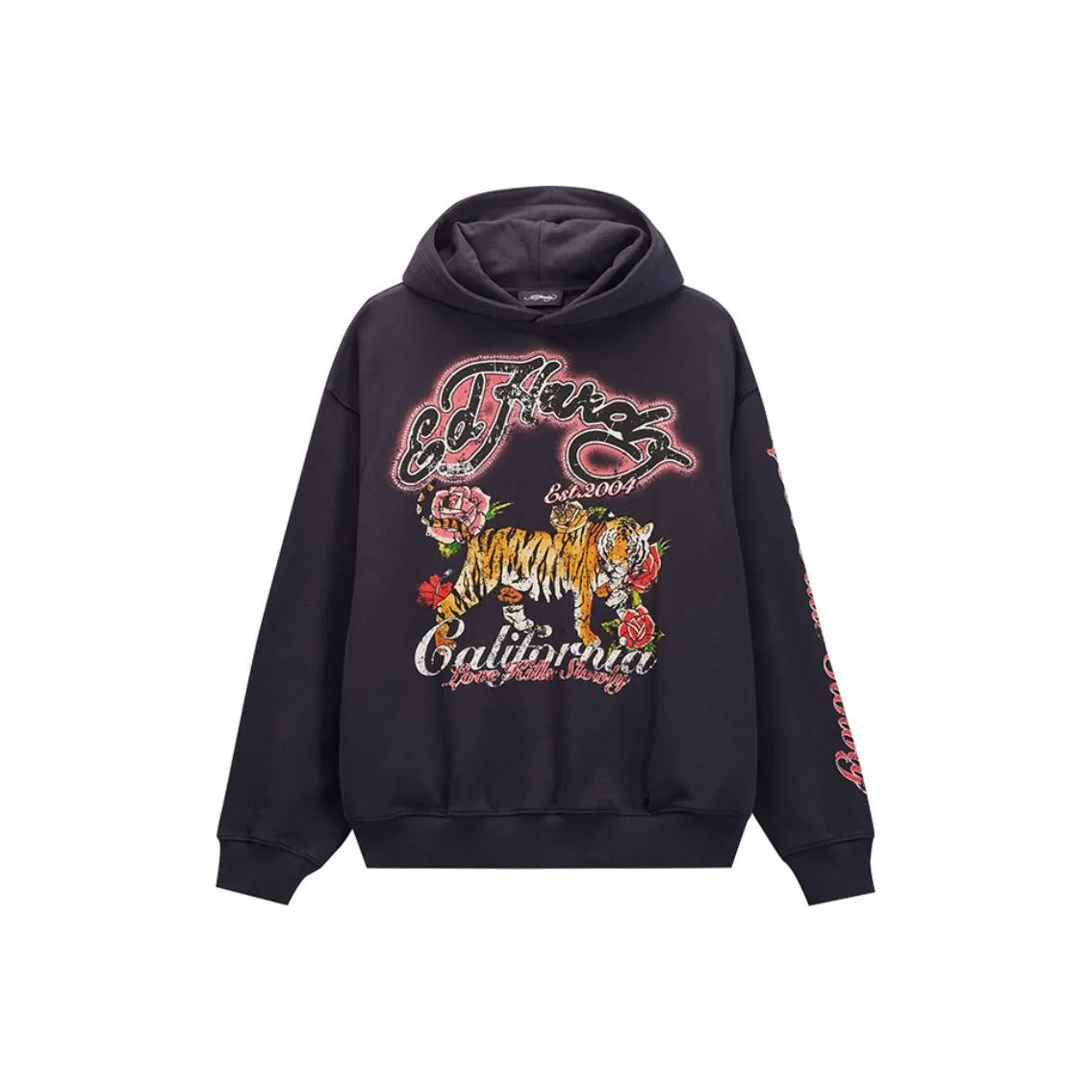 Ed Hardy FW24 Свитшот Женский Полуночный Синий