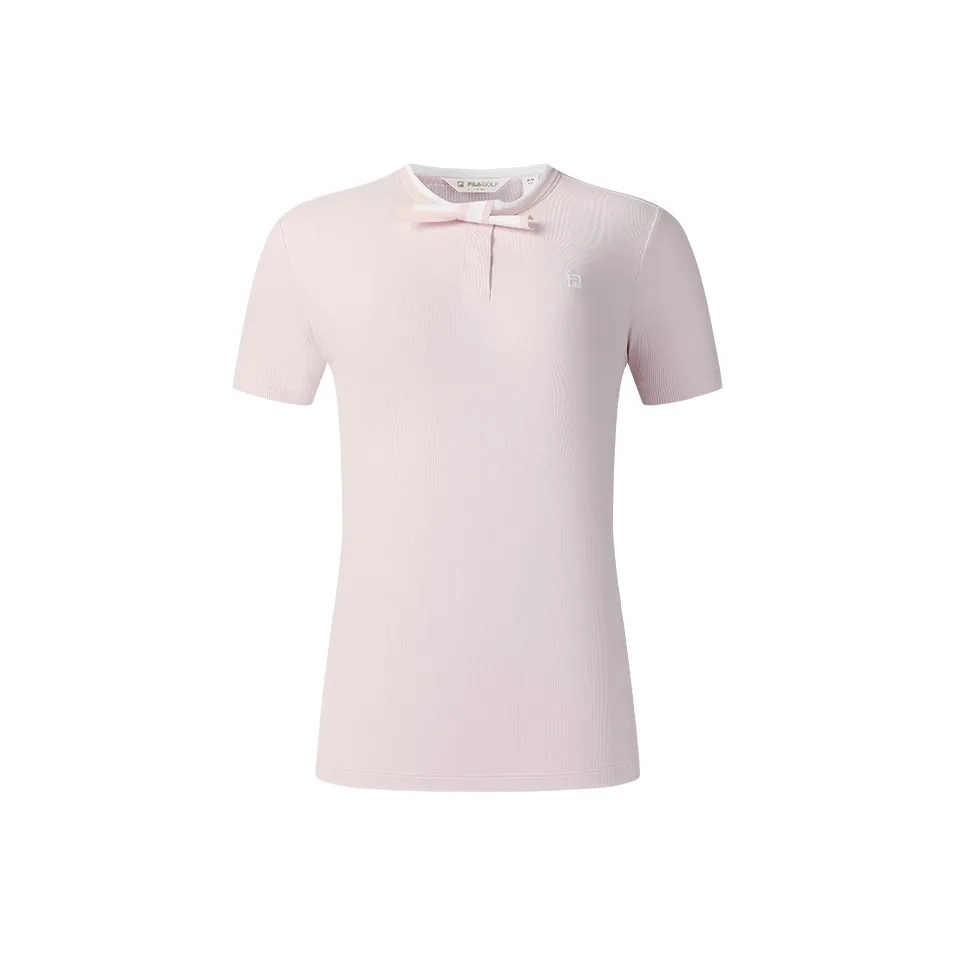 FILA Golf Series Polo Shirt Women's Pink Thistle