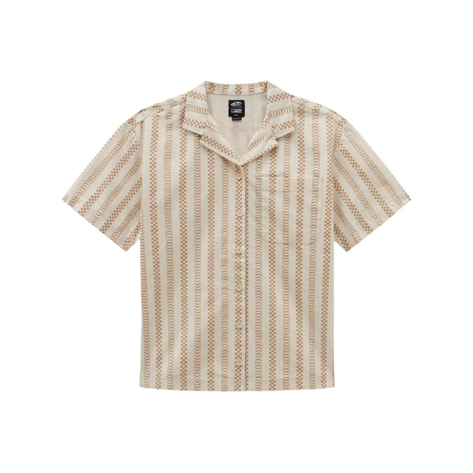 VANS X SPITFIRE Рубашка Женская Экрю