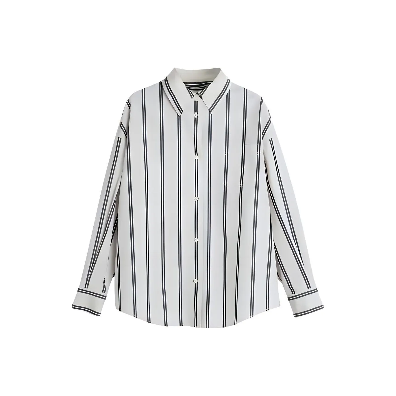 HERLAND Рубашка Женская Цветовой блок Полосы