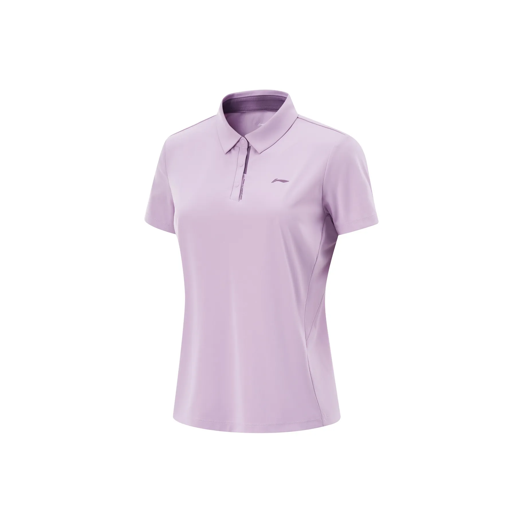 LINING Fitness Series Поло Женское Сумеречный Фиолетовый