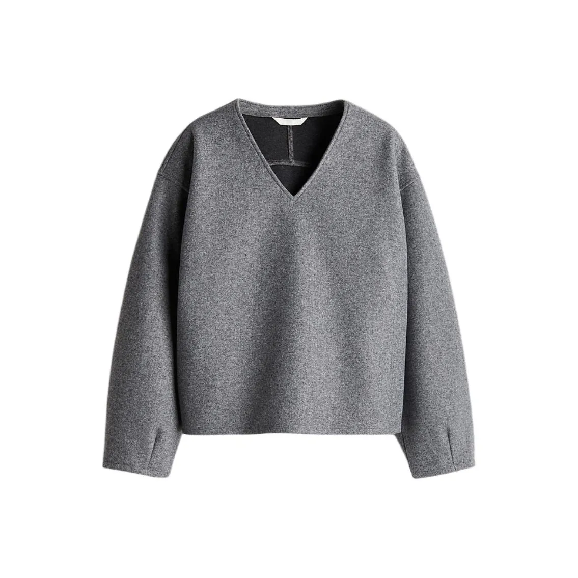 H M Свитшот Женский Смешанный Серый