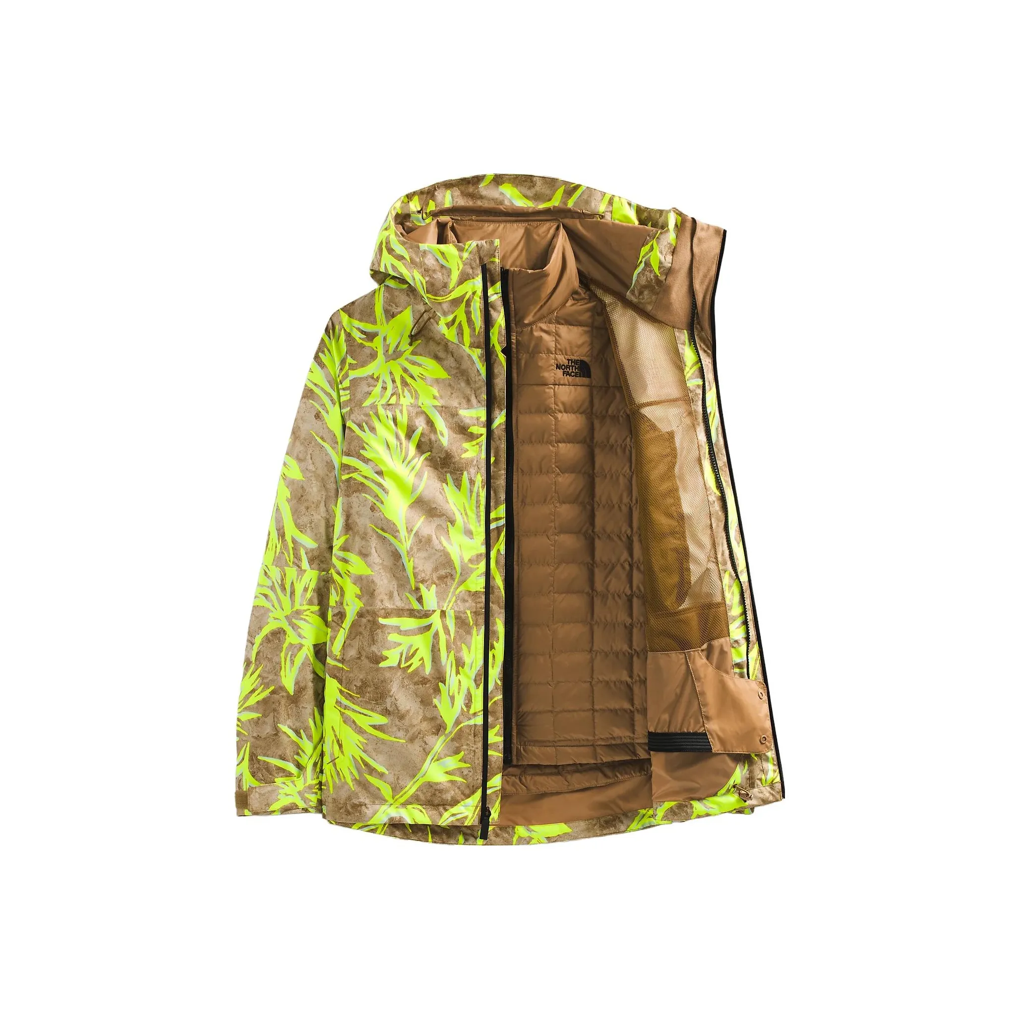 Missoni zigzag-print shirt ThermoBall Jackets Women's Brown Green