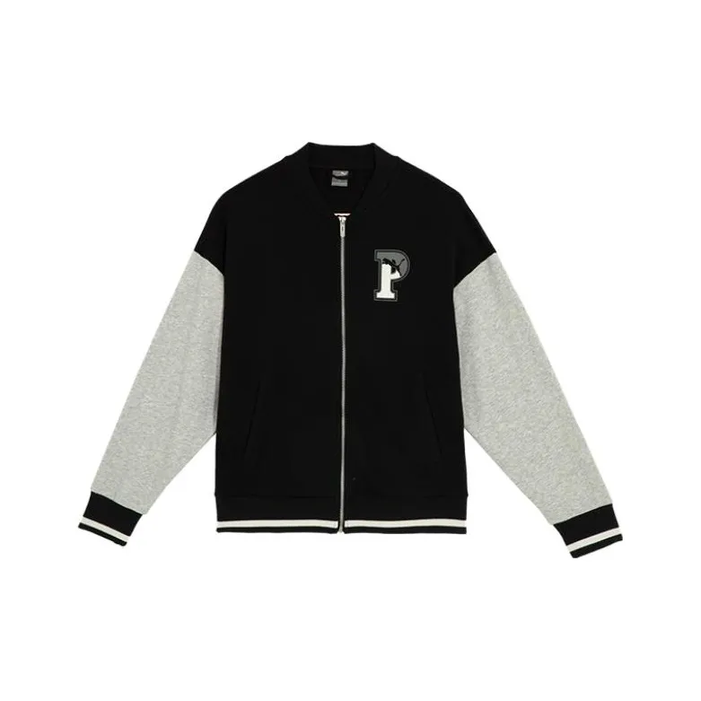 PUMA SQUAD TRACK Куртка Женская Черная Серая