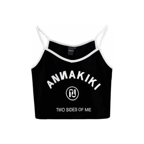 annakiki Черные Женские Камисоли