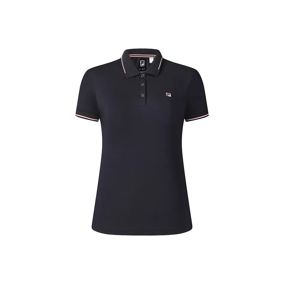 FILA Athletics Polo Shirt Women's RD Royal Blue
