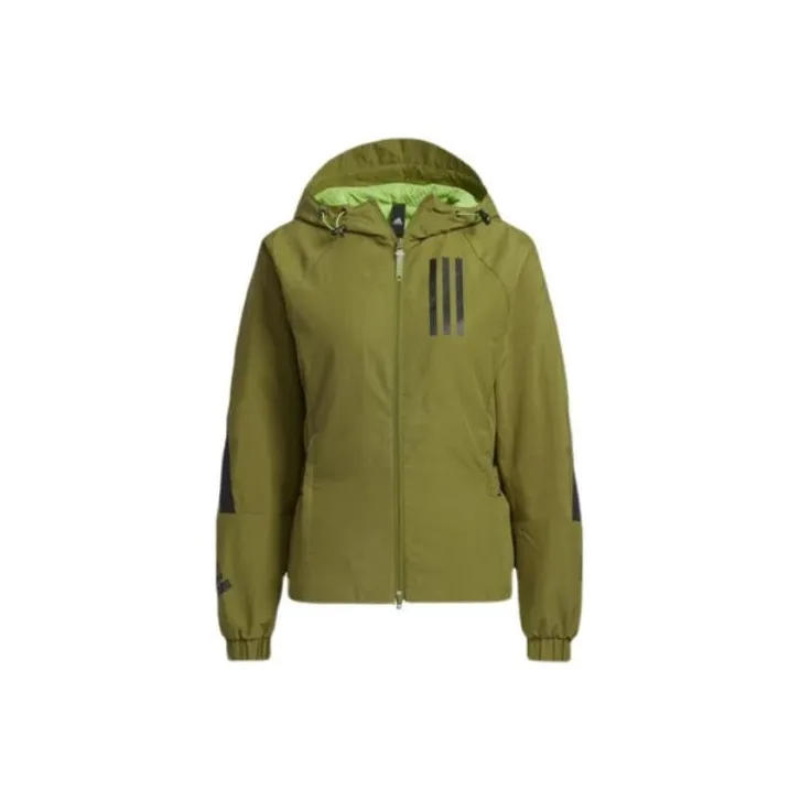 Adidas Армейский зеленый Женские Куртки