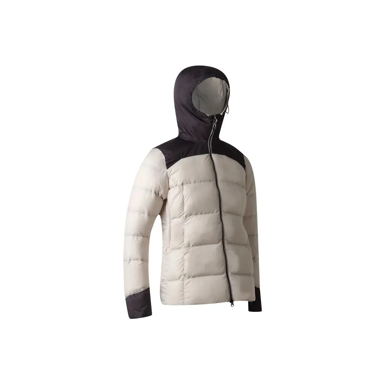 DECATHLON Down Jacket Women's Lunar Rock Gray