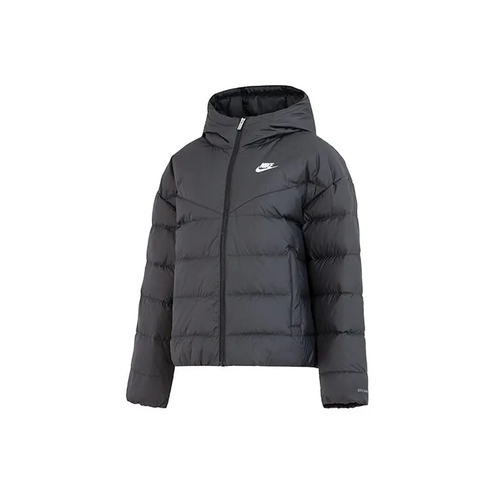 Nike WINDRUNNER Пуховик Женский Черный