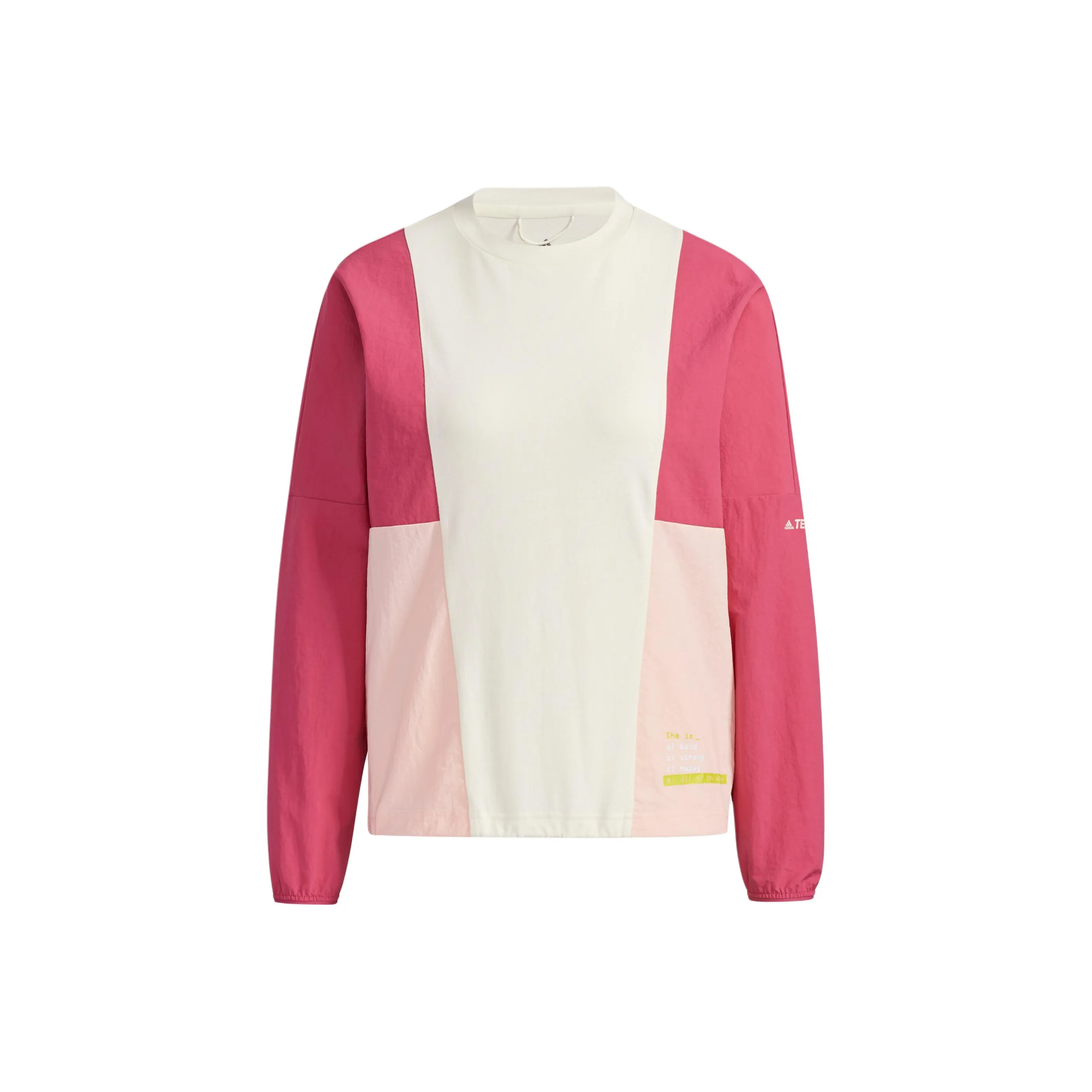 Adidas T-Shirt Женская Ярко-Розовая