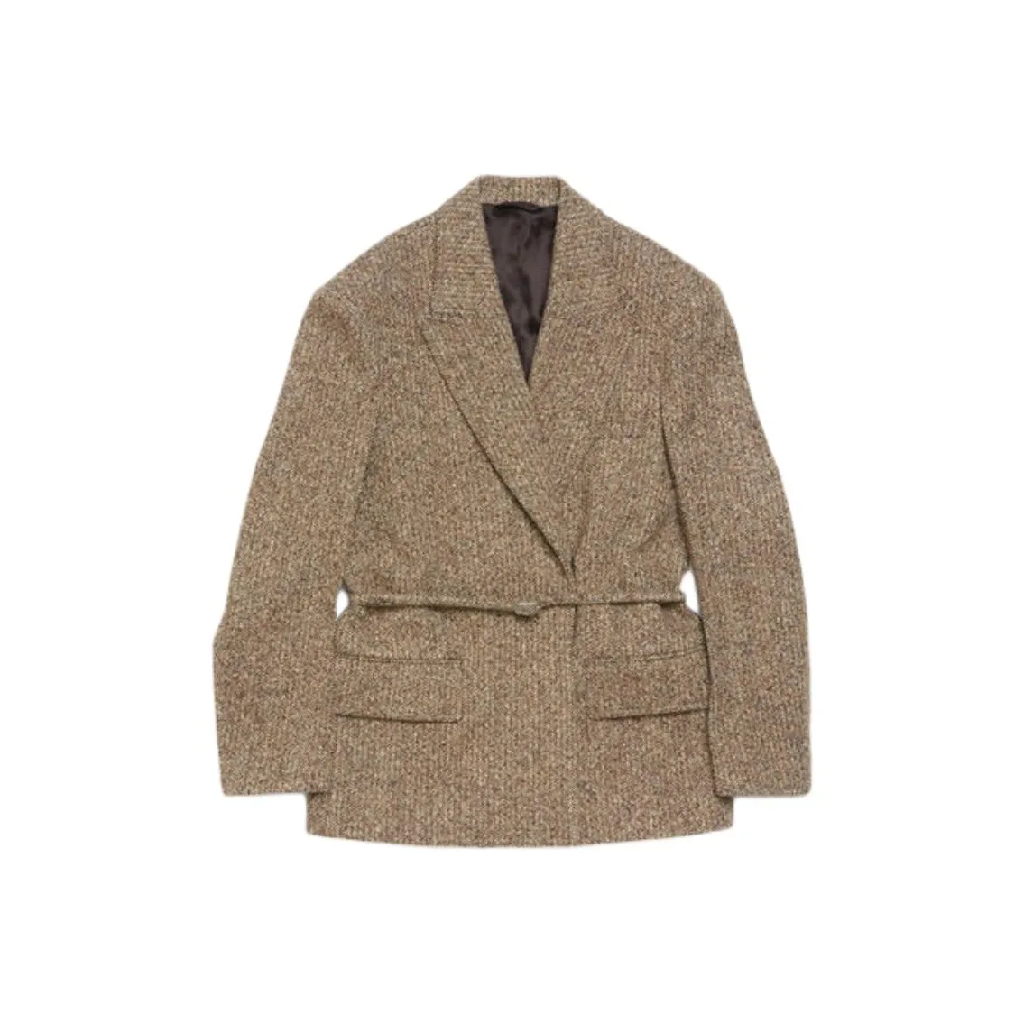 Acne Studios Tweed Belted Blazer