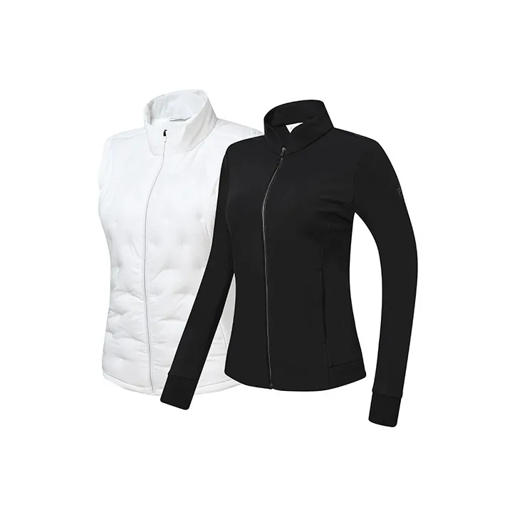 FILA ATHLETICS Нефритовый Белый Женский Пуховый жилет