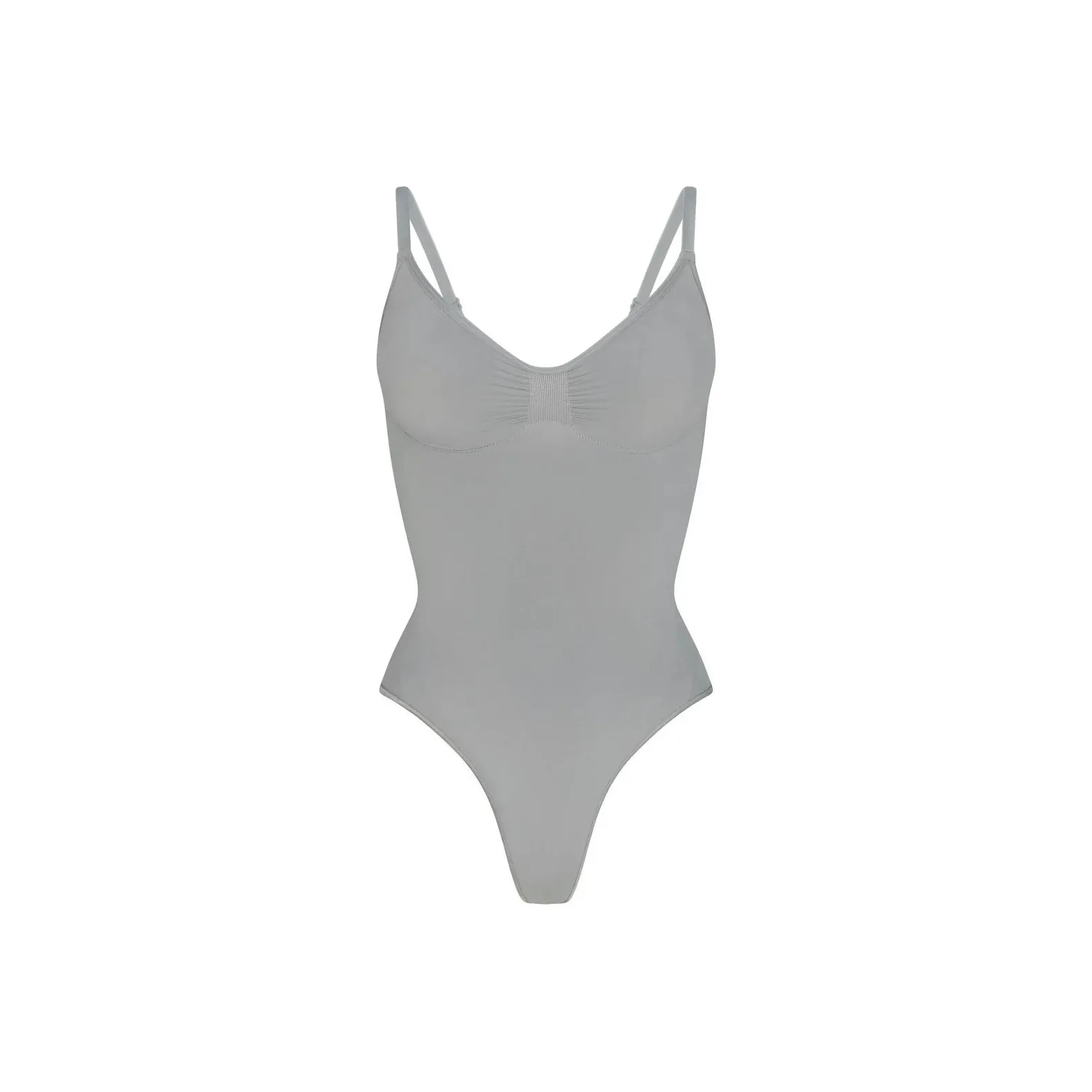 SKIMS SEAMLESS SCULPT THONG BODYSUIT Jumpsuit Women's PACIFIC/Pacific