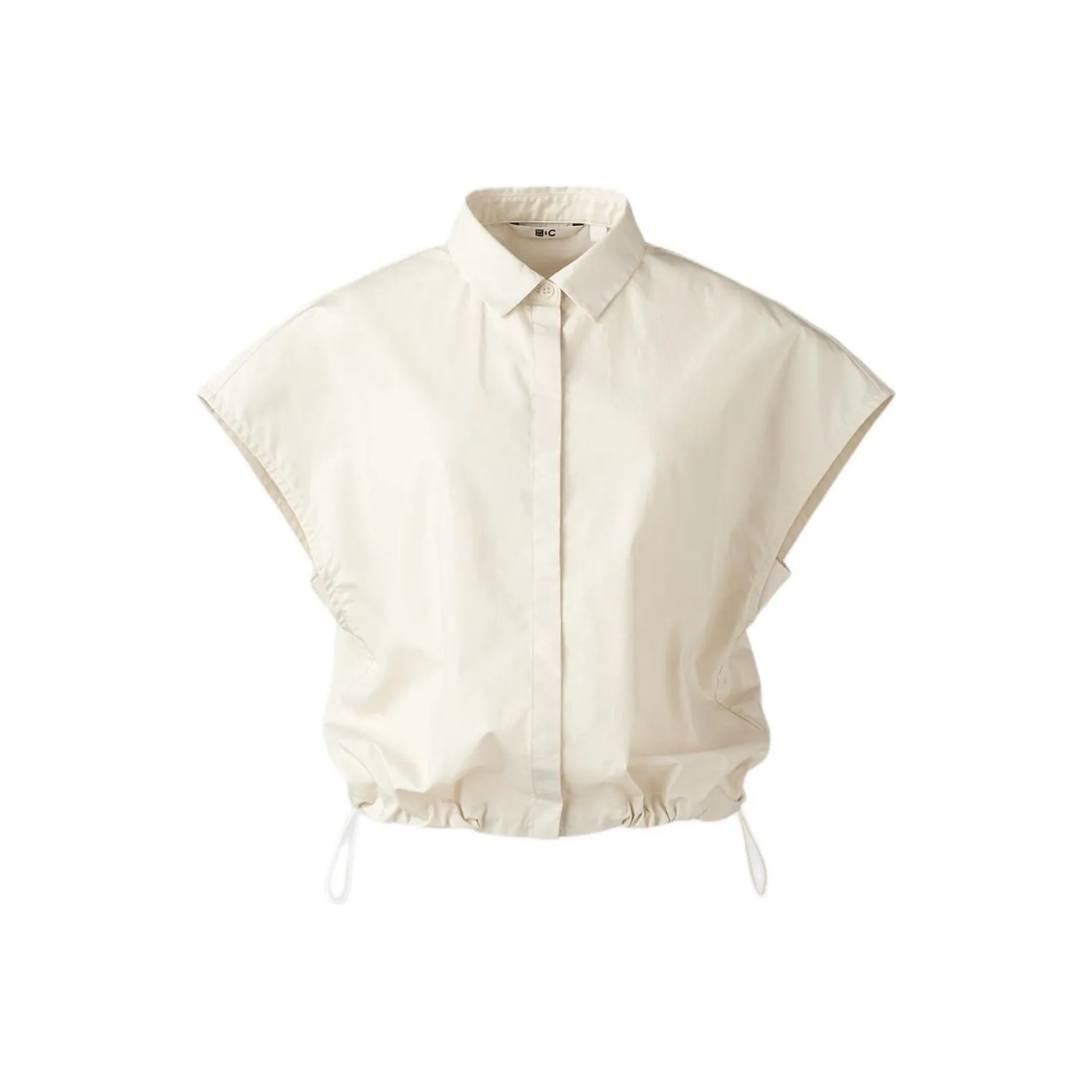 UNIQLO x Clare Waight Keller C Collection SS25 Рубашка Женская Светлая Кожа