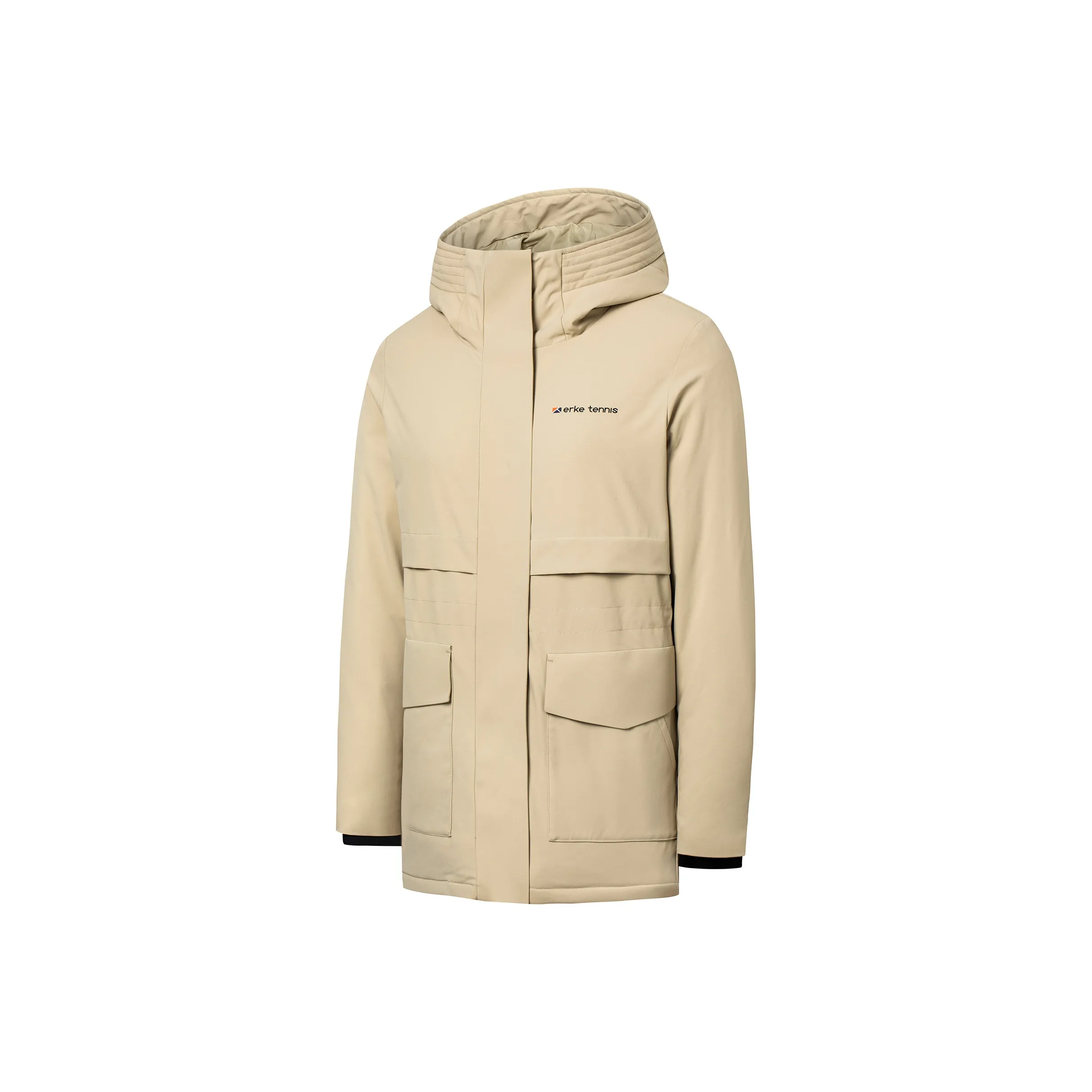 Erke Down Jackets Women's Mu Khaki