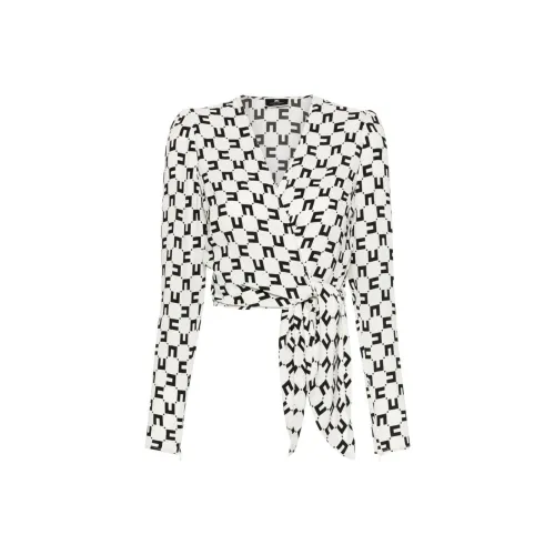 Elisabetta Franchi Белые Женские Рубашки